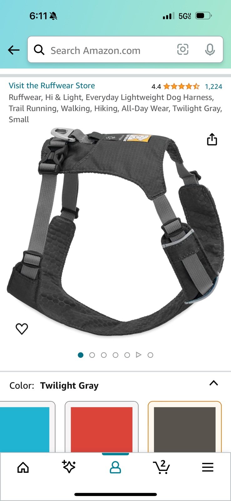 ruffwear harness