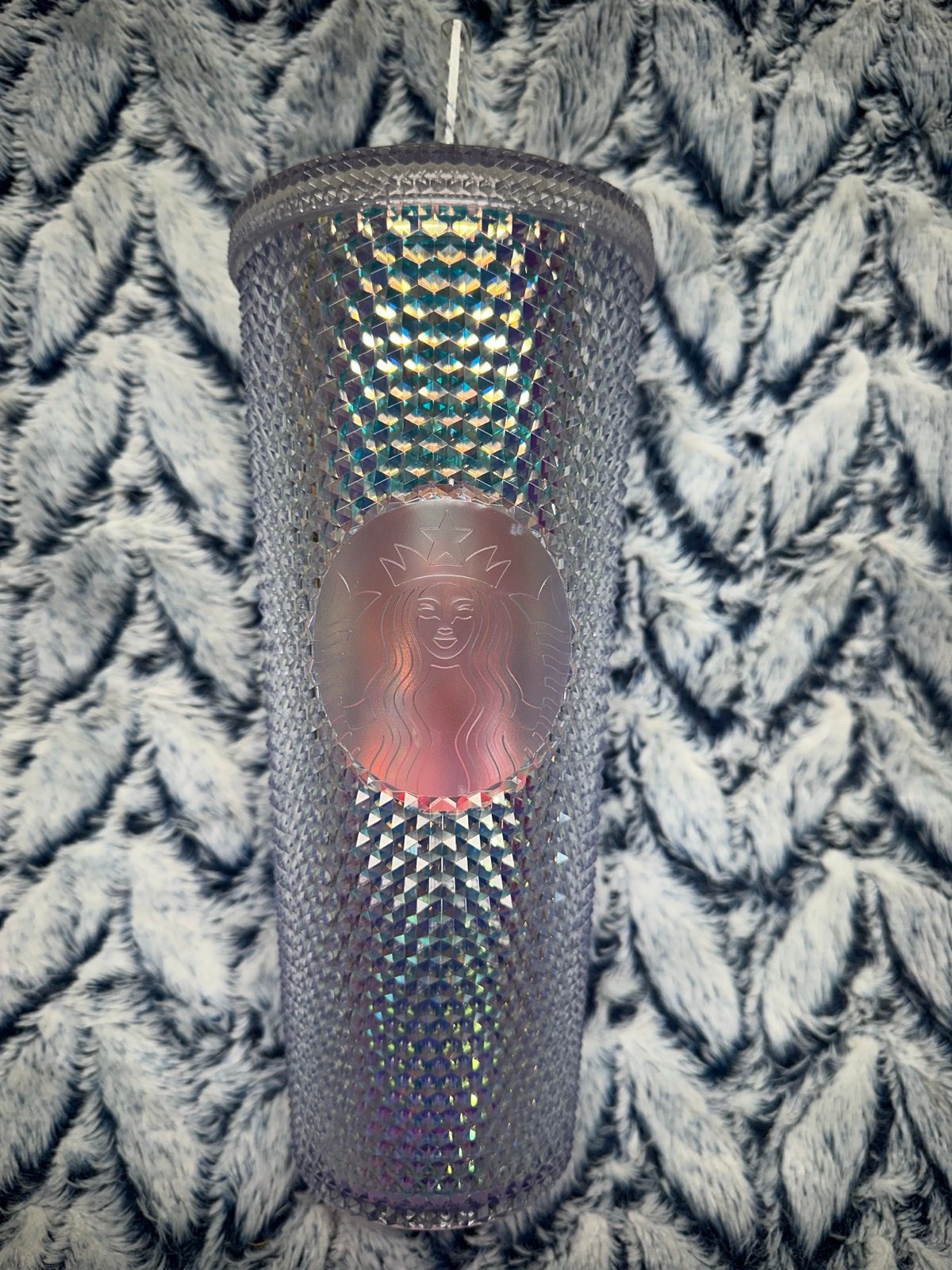 Starbucks Iridescent Studded Tumbler RARE 2018