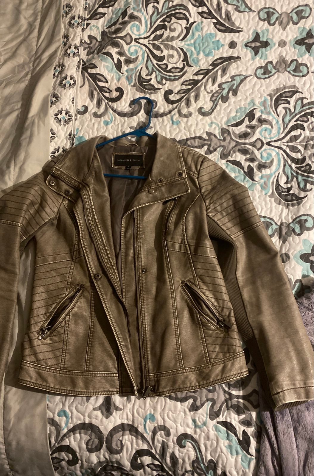 womens leather jacket