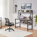 Home Office 47 Inch Writing Desk with Power Outlets and 2 USB Charging Ports