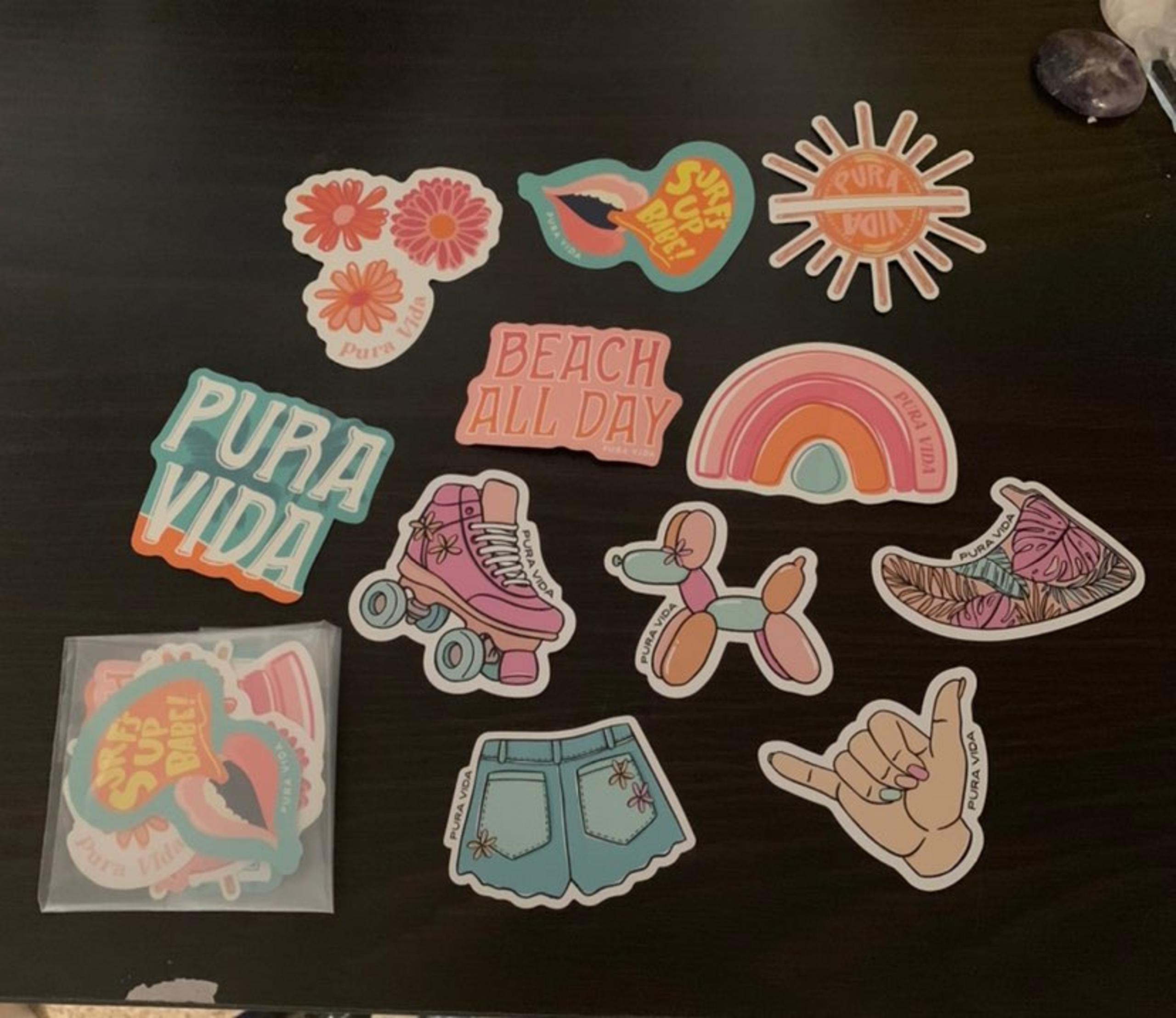 pura vida stickers