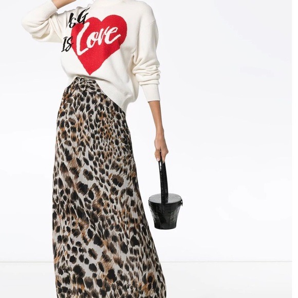 D&G Is Love Itarsia Knit Sweater