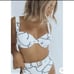 WeWoreWhat Chain High Waste Bikini Set