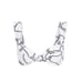 WeWoreWhat Chain High Waste Bikini Set