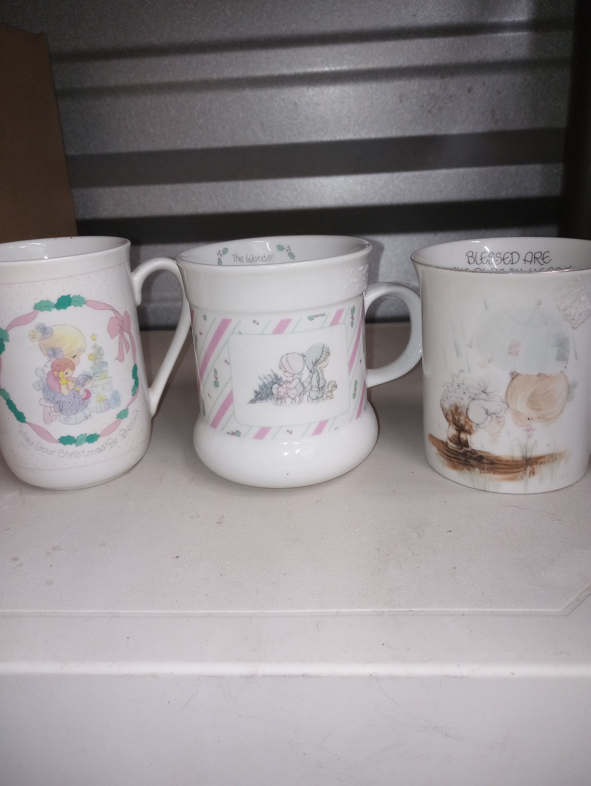 Vintage, 3 Precious Moments mugs