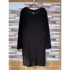 RAQUEL ALLEGRA LONG SLEEVE DRESS IN BLACK SIZE 2