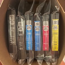 6pk Genuine Epson 200XL High Yield Black & Color Ink XP310 XP400 WF2530 WF2540