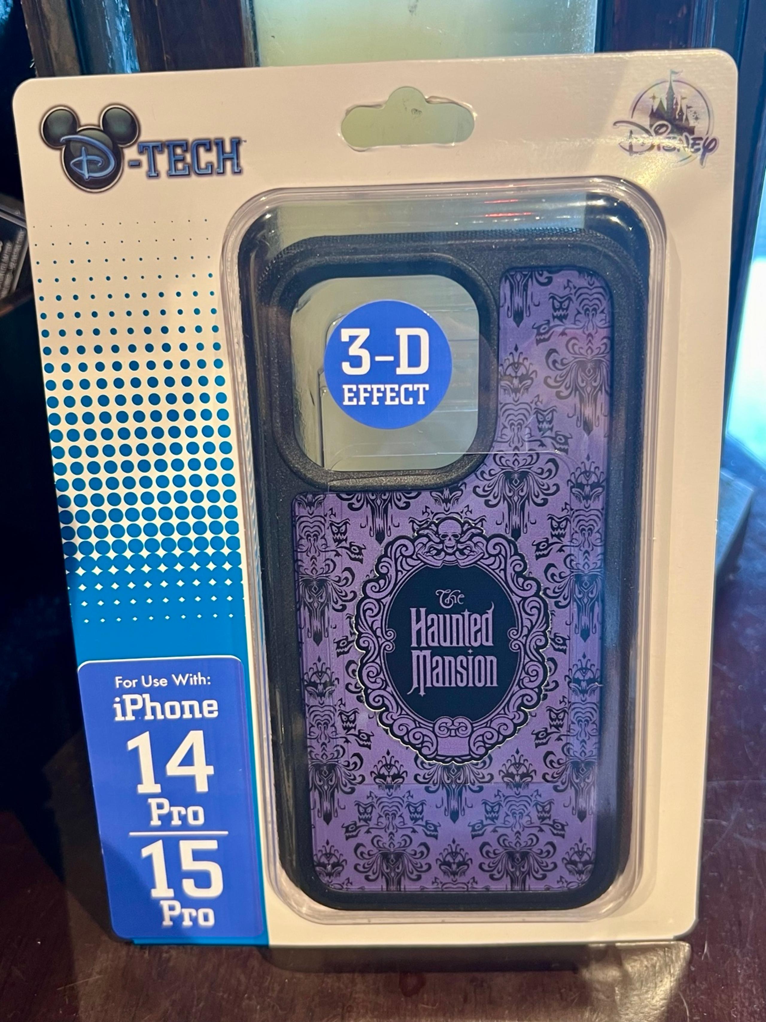 DISNEY PARKS 2024 The Haunted Mansion WALLPAPER iPHONE 14/15 Pro Case Cover