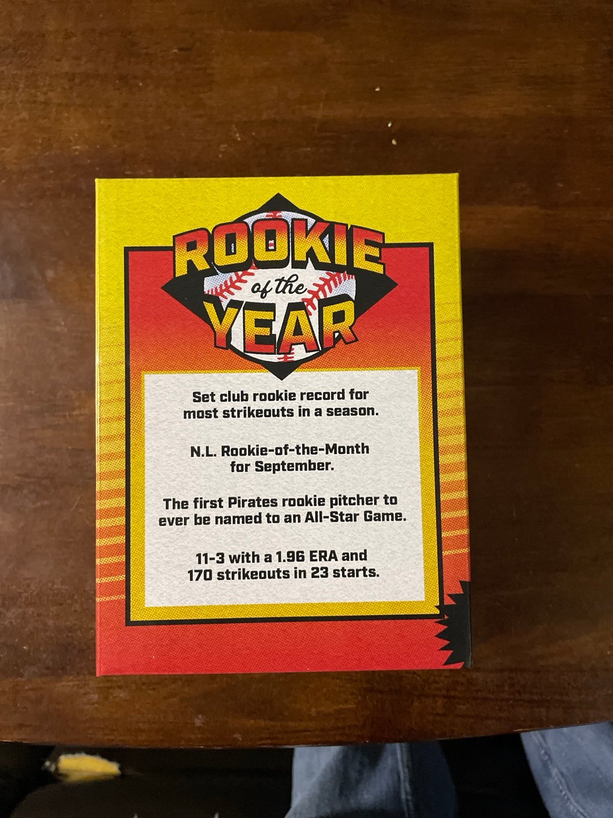 Pittsburgh Pirates Paul Skene NL Roy bobble head