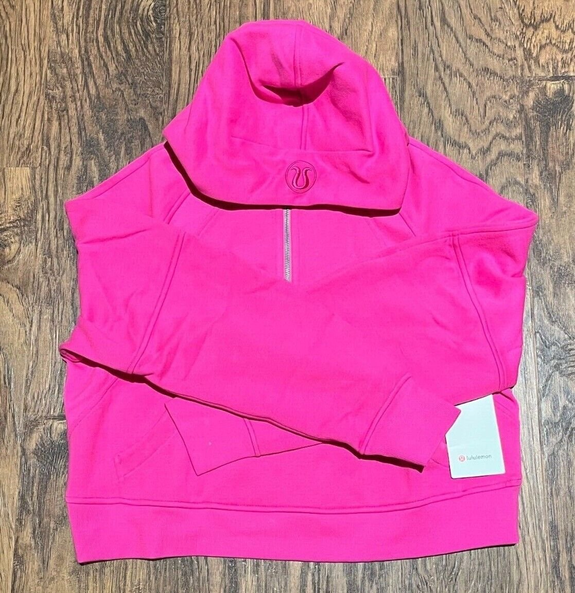 lululemon scuba oversized half zip hoodie