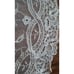 Antique Handmade Venetian Lace Oval Centerpiece Doily