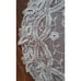Antique Handmade Venetian Lace Oval Centerpiece Doily