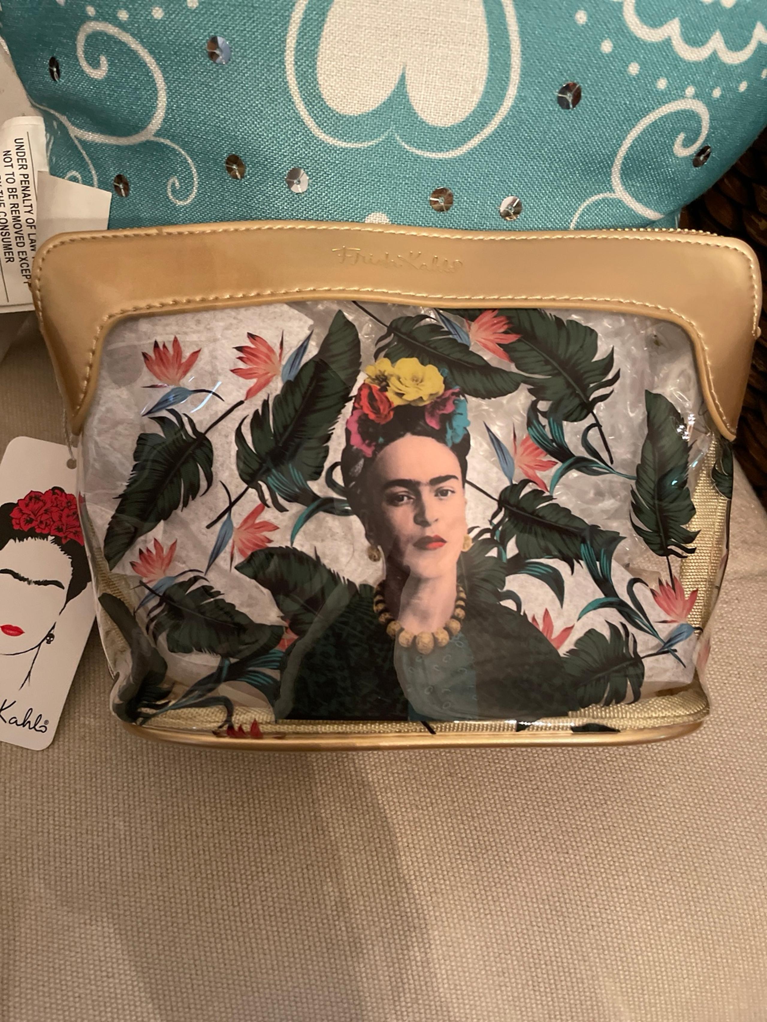 New Frida Kahlo cosmetic makeup bag