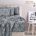 King Sheet Set, 6 PC Soft Microfiber Wrinkle Free Sheets