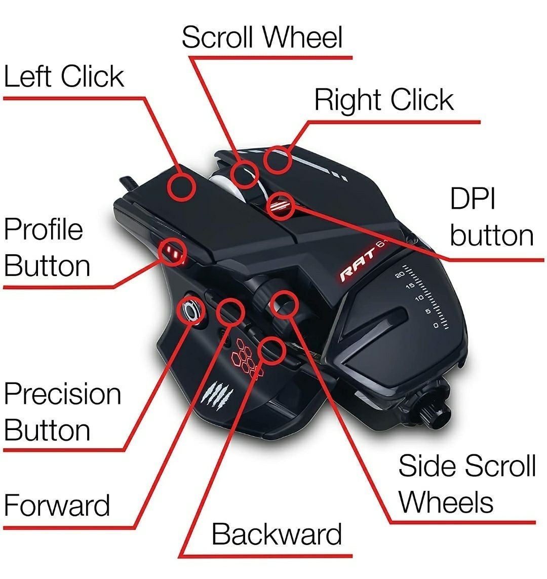 R.A.T. 6+Optical Gaming Mouse