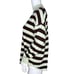 Madewell Sweater Womens Small Green Brown Stripe Ashbury Mockneck Casual Preppy