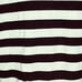 Madewell Sweater Womens Small Green Brown Stripe Ashbury Mockneck Casual Preppy