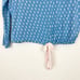 Eberjey Gisele Tencel Modal Long Sleeve Top in Daisy Blue Shadow Size XS