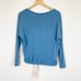 Eberjey Gisele Tencel Modal Long Sleeve Top in Daisy Blue Shadow Size XS
