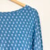 Eberjey Gisele Tencel Modal Long Sleeve Top in Daisy Blue Shadow Size XS