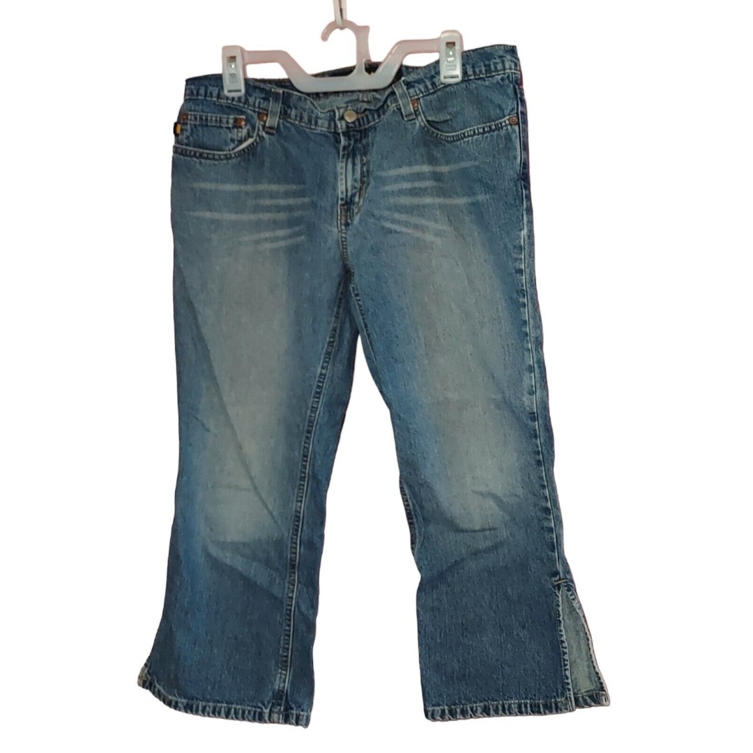 VTG Todd Oldham Split Seam Capris Size 13