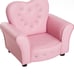 Toddler Upholstered Princess Sofa Chair
