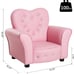 Toddler Upholstered Princess Sofa Chair