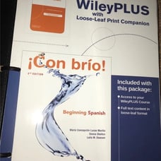 Wiley Plus Con Brio 4th Edition Spanish