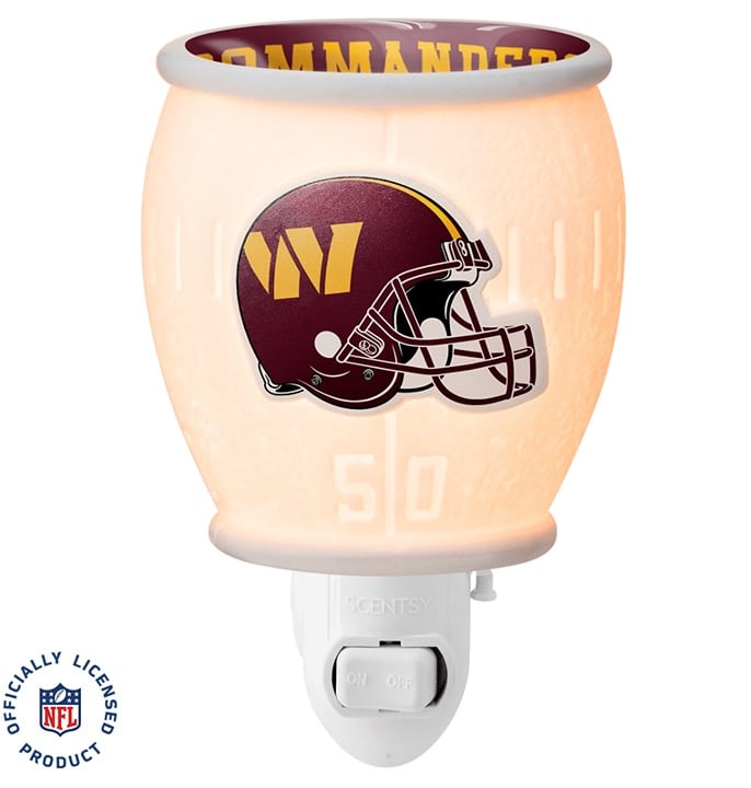 Scentsy NFL Washington Commanders Mini Warmer