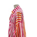 Beach Riot Alexa Top Cover-Up Sunset Stripes Pink Orange Size Large