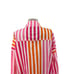 Beach Riot Alexa Top Cover-Up Sunset Stripes Pink Orange Size Large