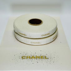 x2 New CHANEL Holiday 2024 Ribbon Roll Champagne/Gold New Sealed.