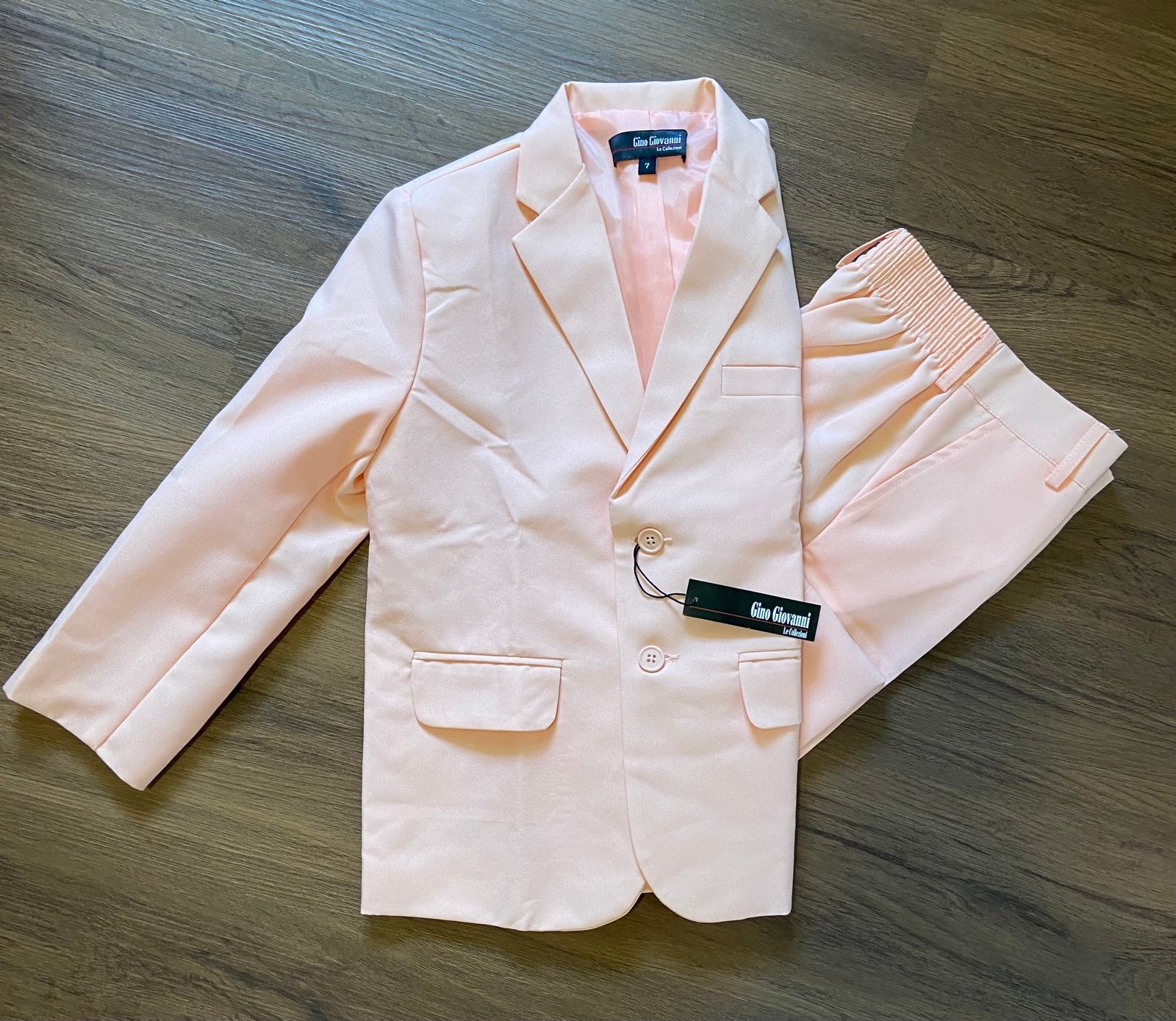 Gino Giovanni Boys 2 Piece Formal Suit Set