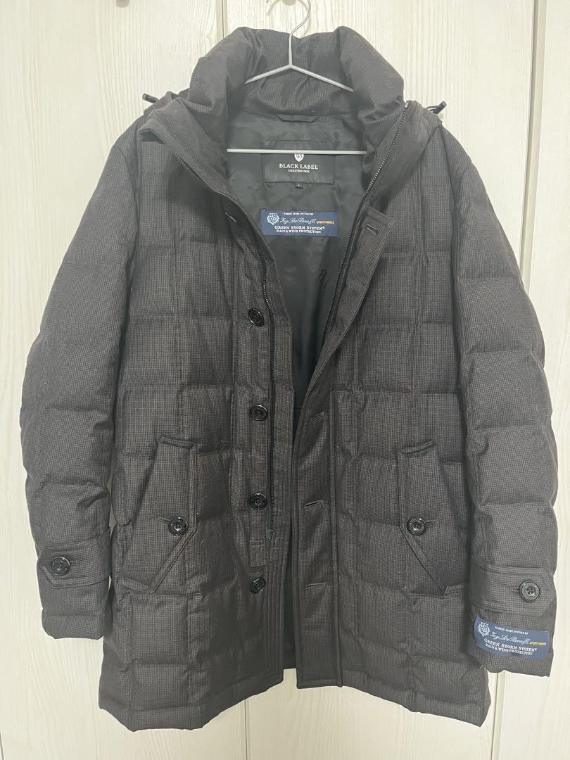 スペシャル特典 Loro x CRESTBRIDGE LABEL BLACK Piana Puffer Coat Down ジャケット・アウター