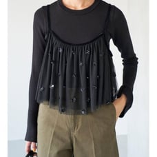 spick and span | Bead Embroidery Camisole