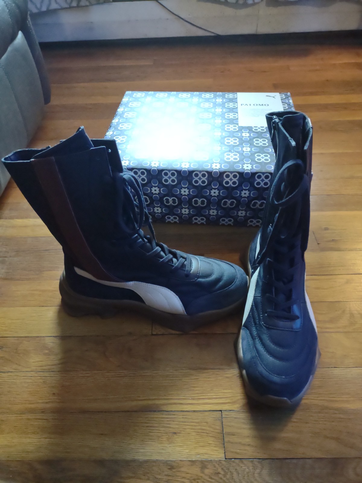 Men's puma x palomo nitefox boots size 10