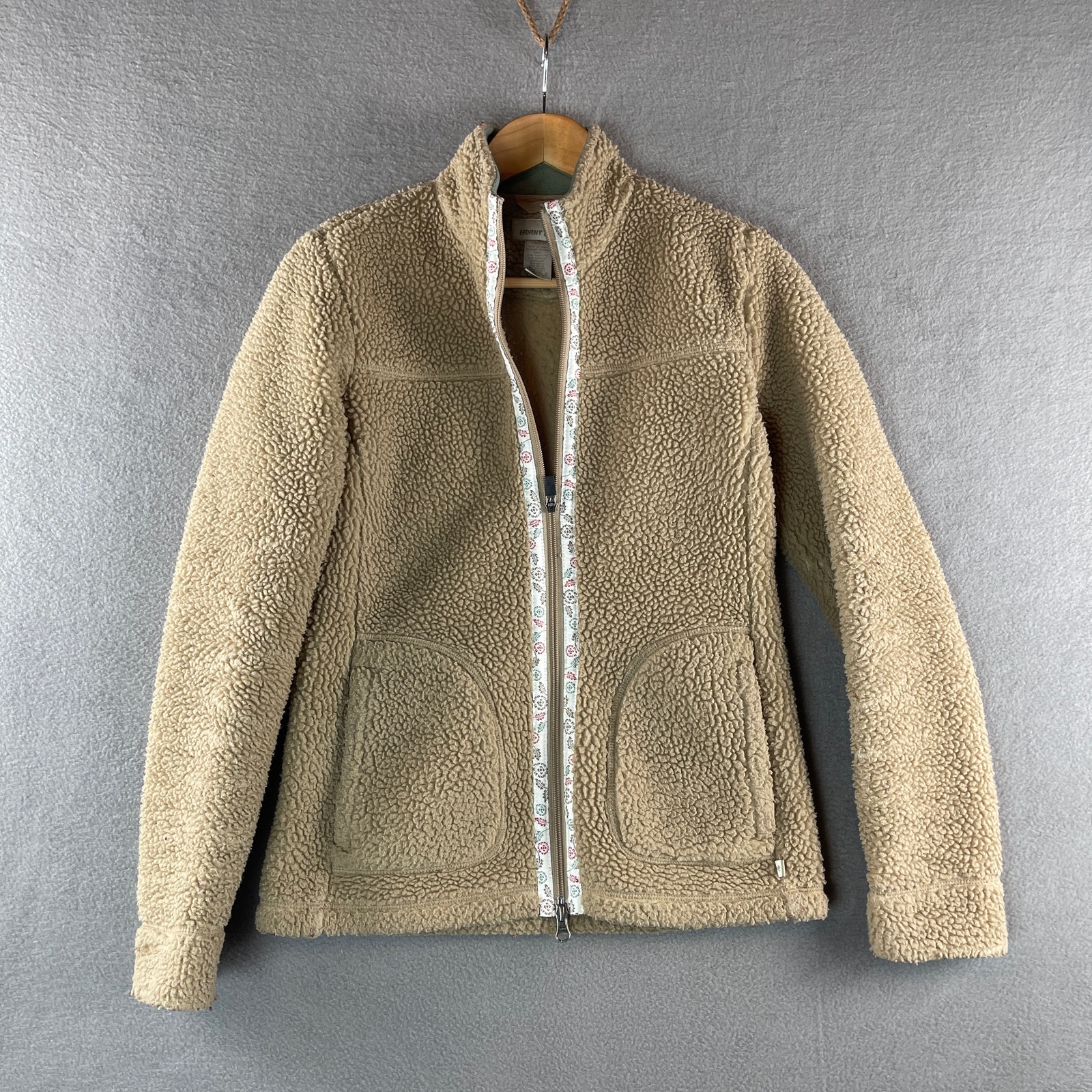 Horny Toad Tan Fleece Women’s Small Jacket