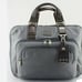 Tumi alpha bravo Yuma Grey Brown Nylon Slim Briefcase