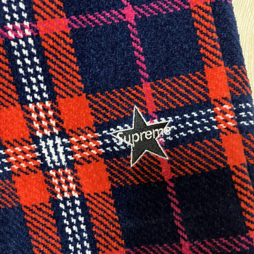 19SS Supreme Plaid Velour Short Size S