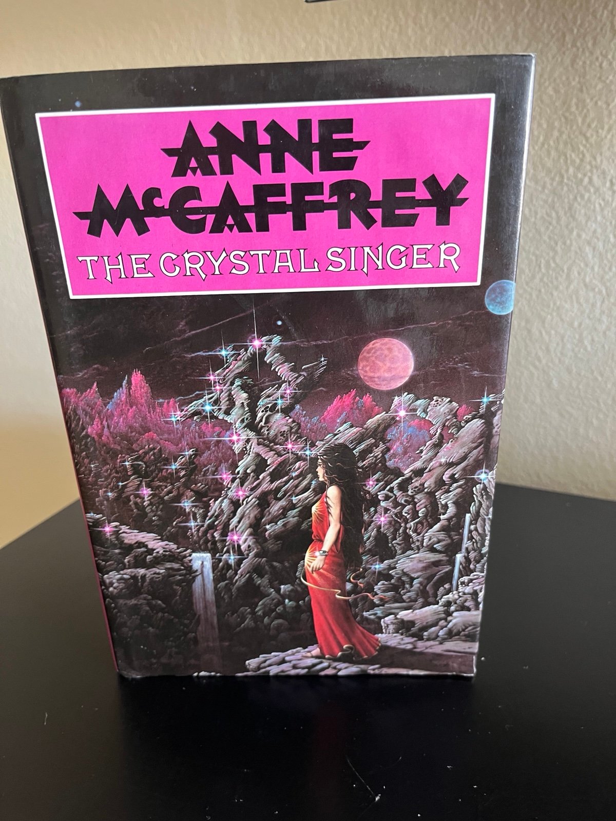 The Crystal Singer Anne McCaffrey 1st Edition Hardcover DJ 1982 Very Good