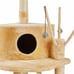 55-in Slide Cat Tree, Beige