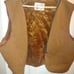 Vintage Leather Jacket SEARS size 50 with removable liner 1970s men's coat