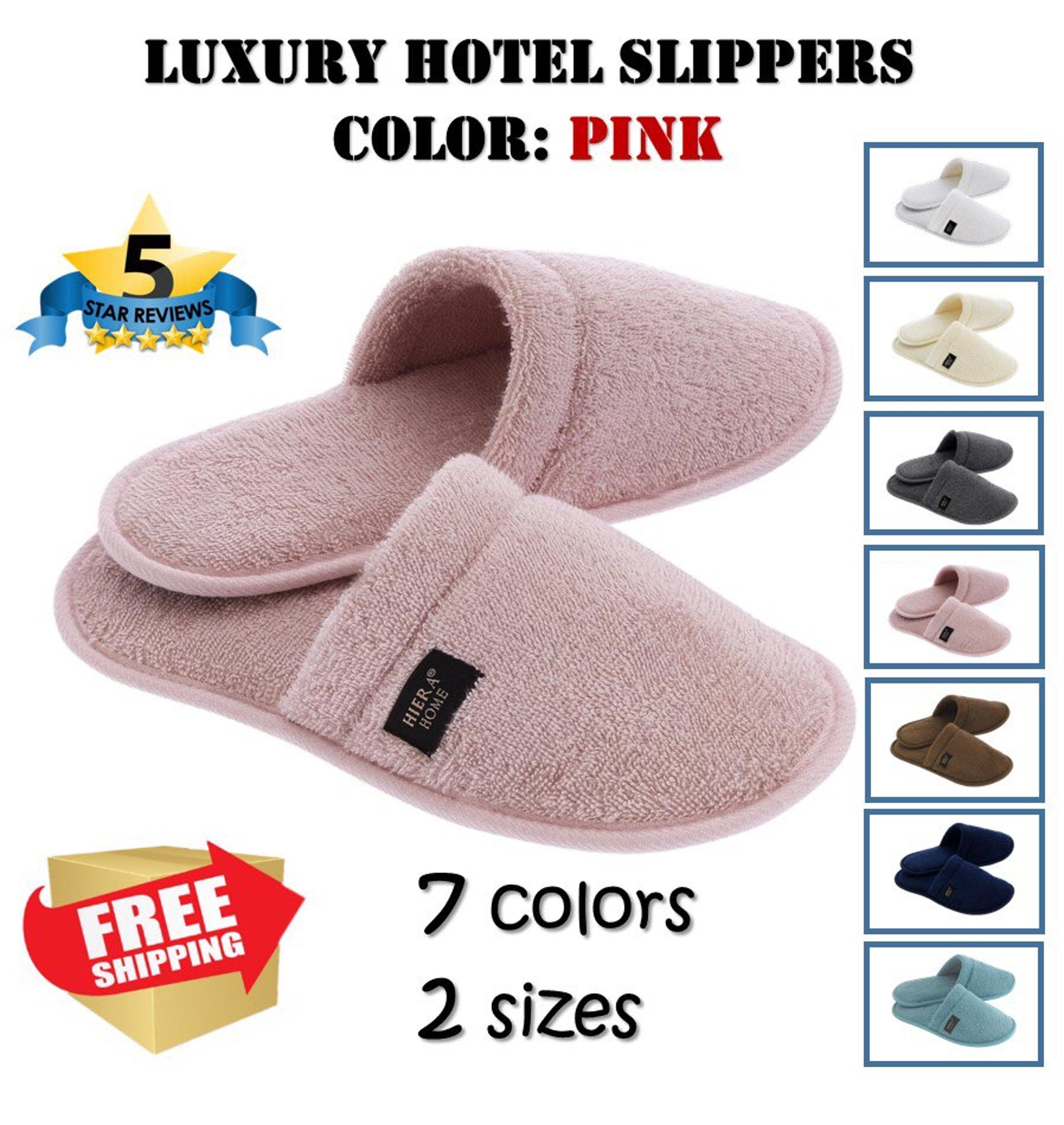 ❤️NEW❤️ LUXURY TOWEL SLIPPERS IVORY S/M