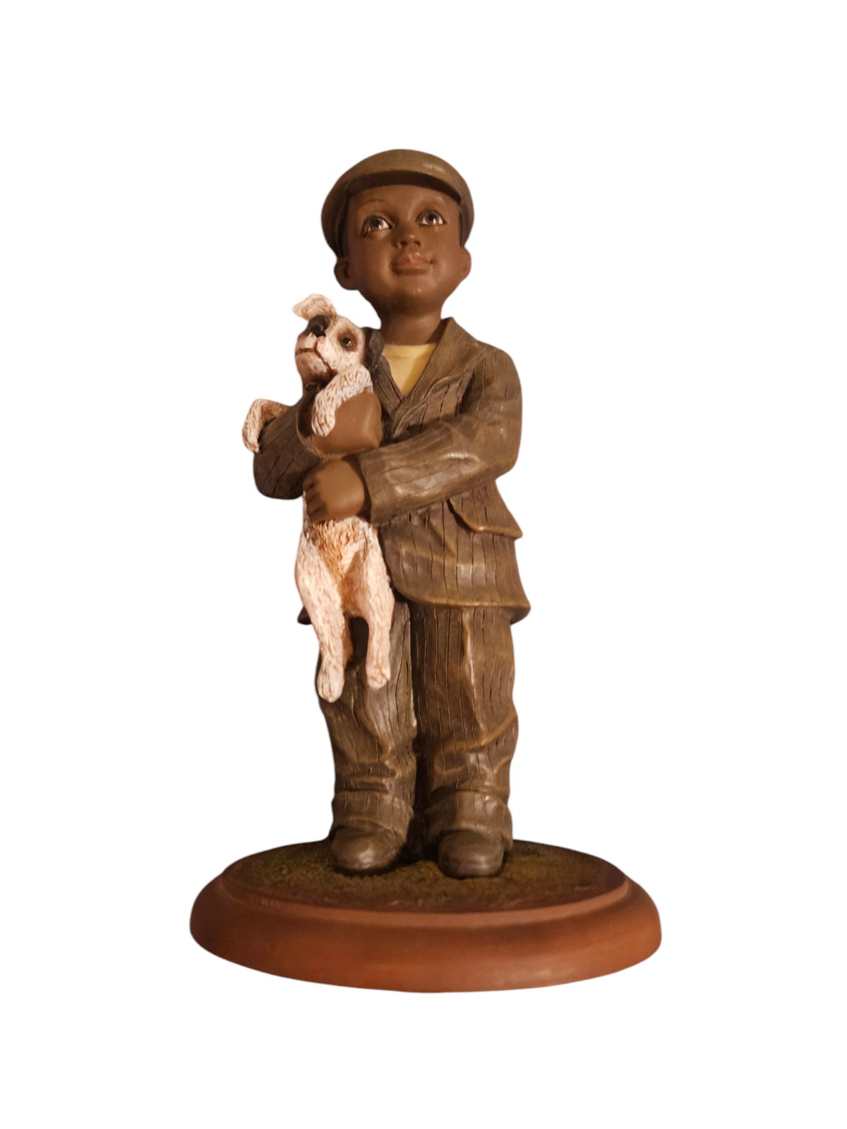 EMMA JANE'S BABIES BOOKER FOUND THE LOST PUPPY UNDER THE OLD BARN FIGURINE