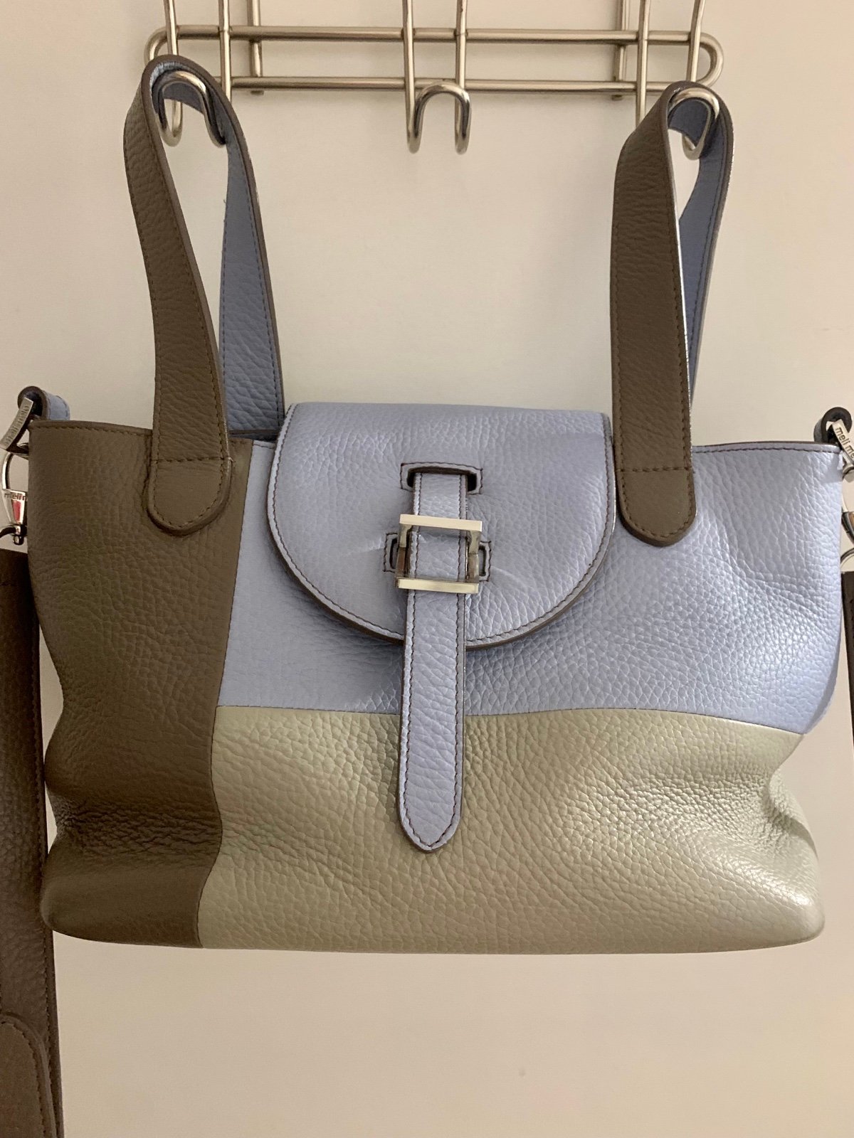 meli melo leather handbag