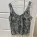 Joseph Ribkoff Women's Camisole Top Sz 18 Sequins Metallic Stretch Floral Lace