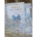 Envogue purple and blue bow throw blanket