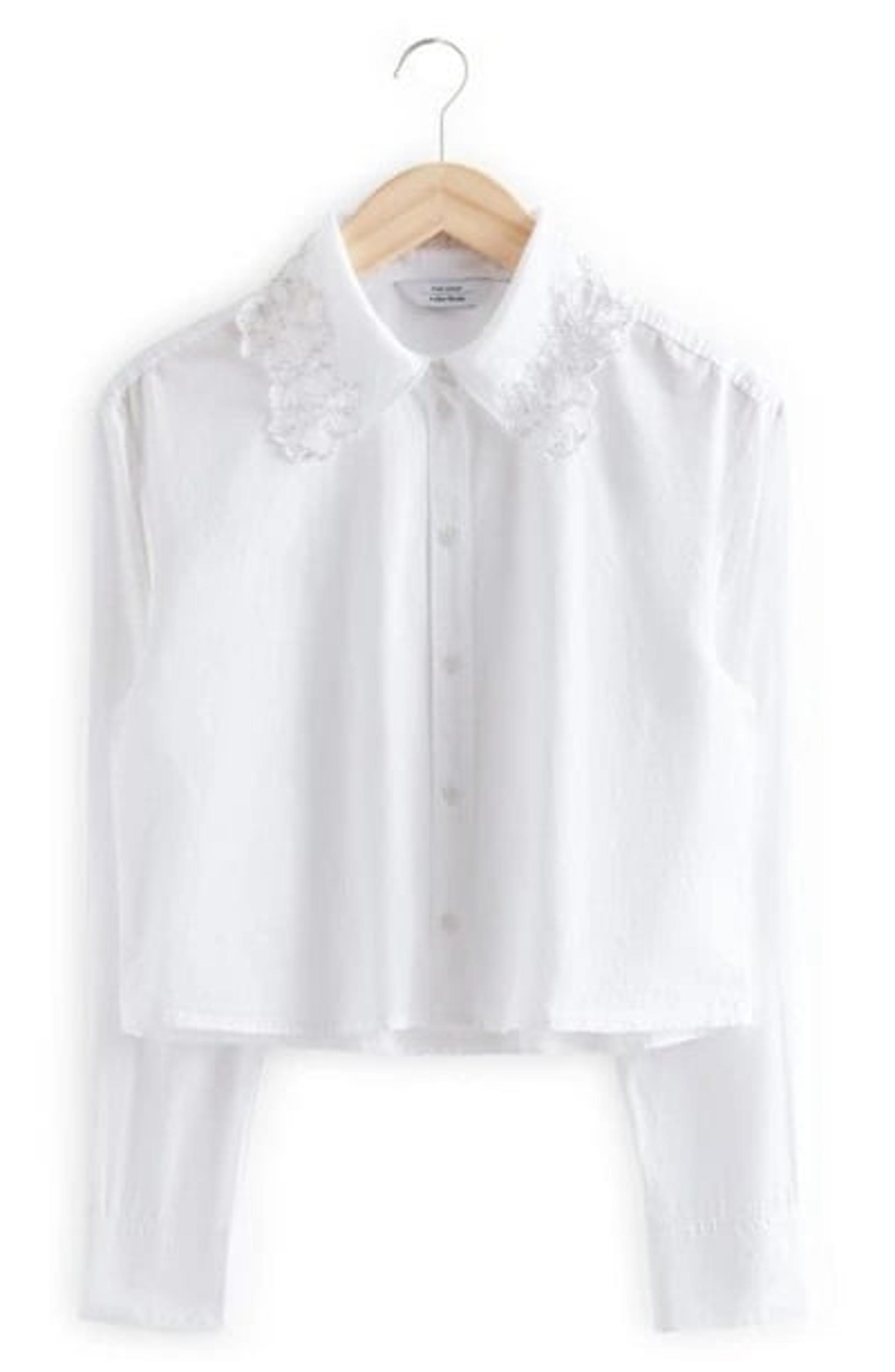 & other stories embellished button down size 0