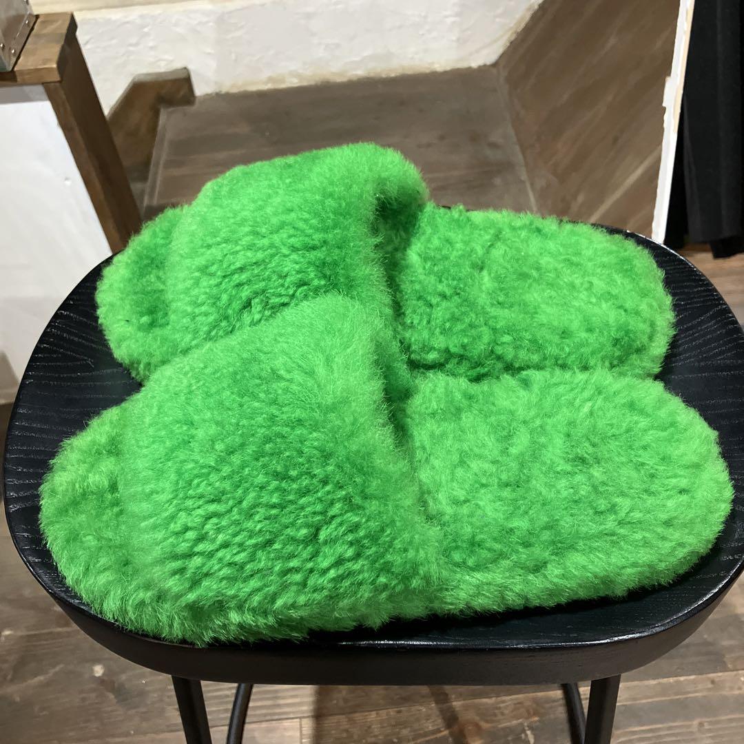 BOTTEGA VENETA fur slipper size 41