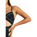 River Island Women's Black/Lime Strappy Cutout One-Piece Swimsuit US 6